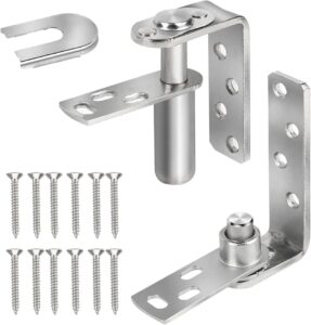 Self return double swinging door hinges