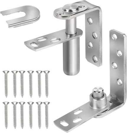 Self return double swinging door hinges