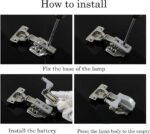 Cupboard Hinge LED Light Sensor