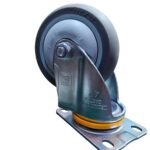 4 Inch Heavy Duty Rubber Swivel Castor Wheel