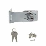 3 inch keyed hasp door lock