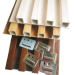 Fluted wall panel clips