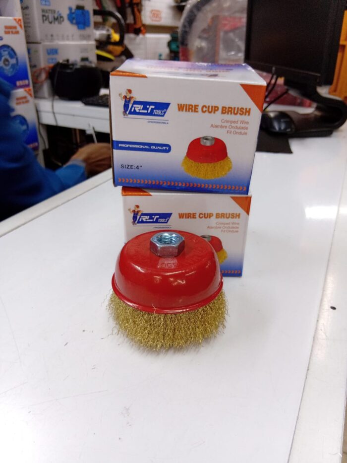 Cup wire brush 4inch smooth Cup wire brush 4inch smooth