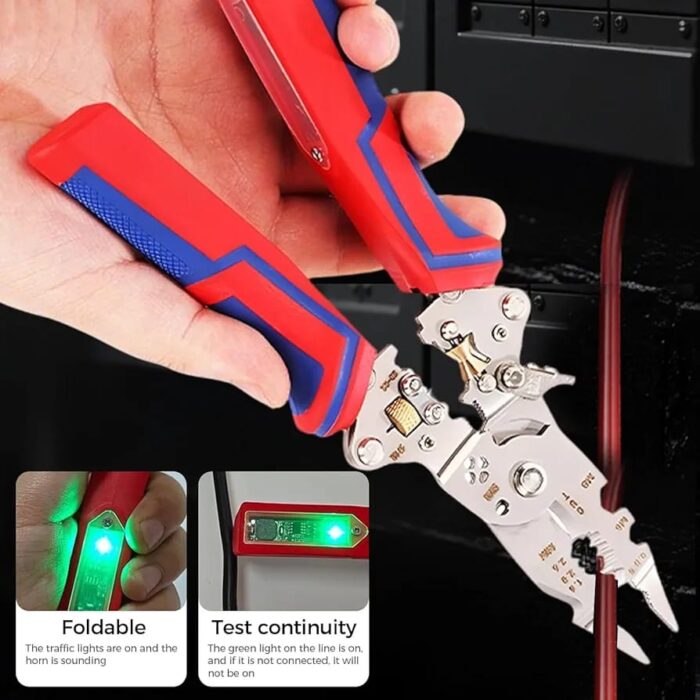 Multifunctional wire stripper