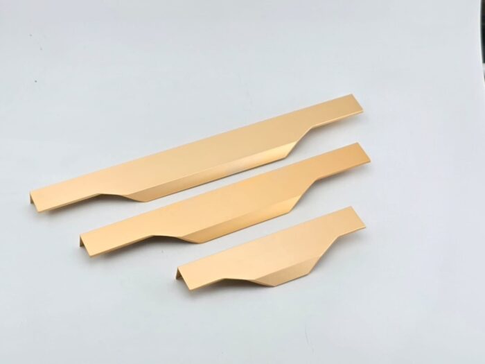 142-400mm gold concealed handle