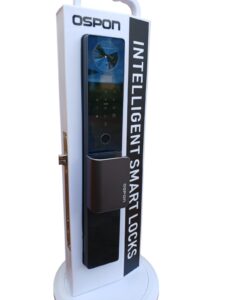 Ospon Camera Fingerprint Smart Door Lock