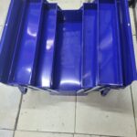 21" empty metallic tool box