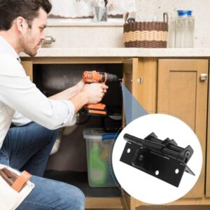 black self closing hinge pairs 