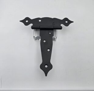 T -shaped black hinge 5"