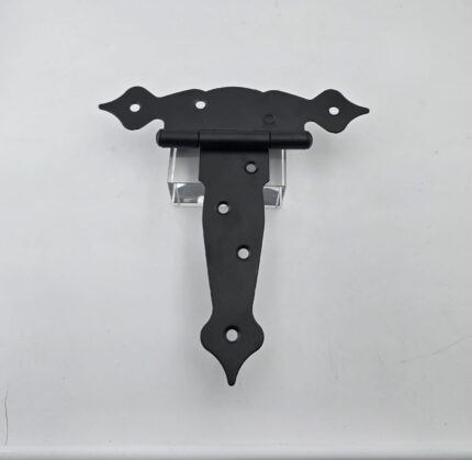 T -shaped black hinge 5"