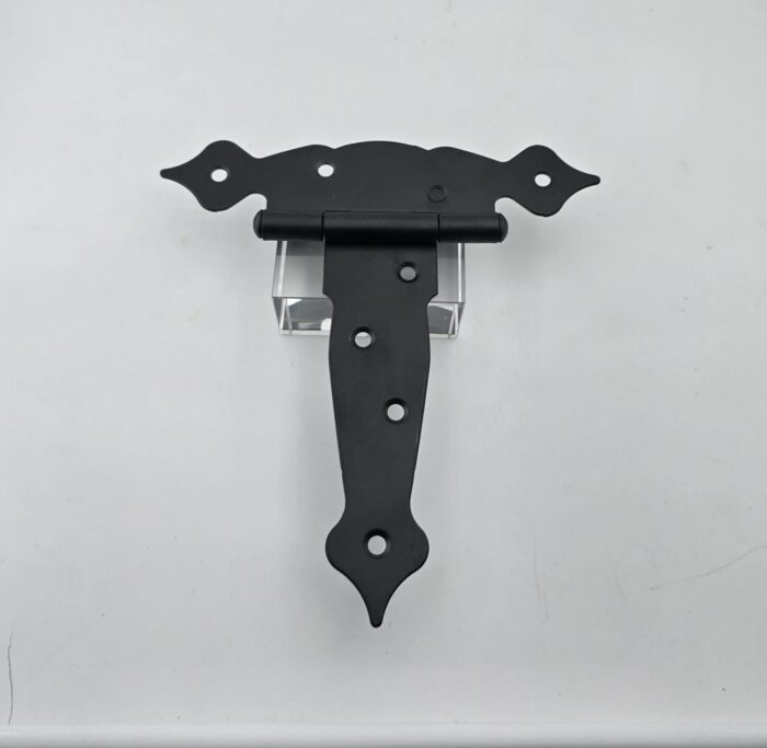 T -shaped black hinge 5"