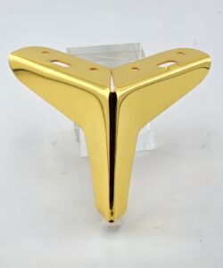 13cm Gold Y-type furniture leg