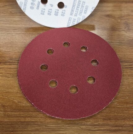 7' holed velcro disc p36,p40,p60,p80,p100, p120