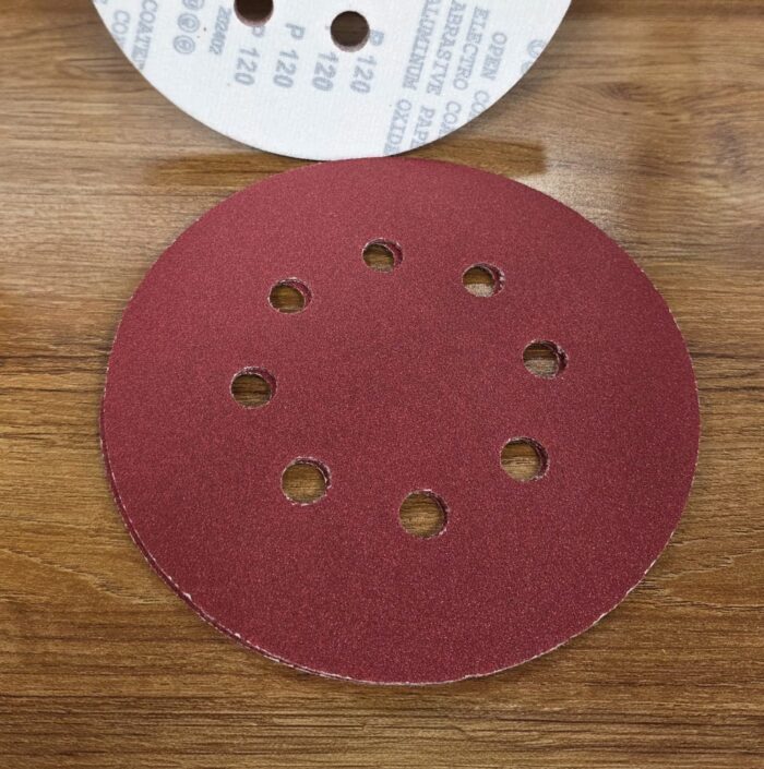 7' holed velcro disc p36,p40,p60,p80,p100, p120