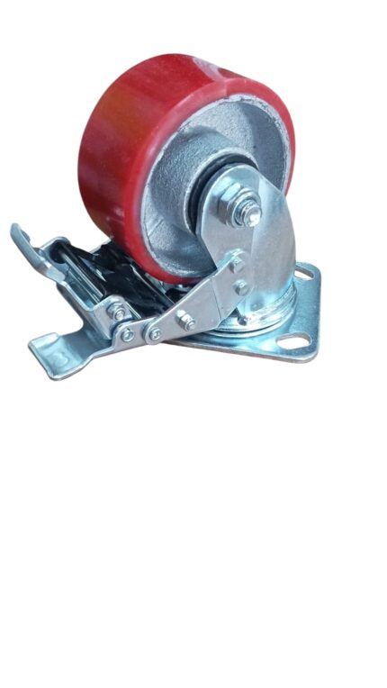 4 inch industrial castor wheel with brakes