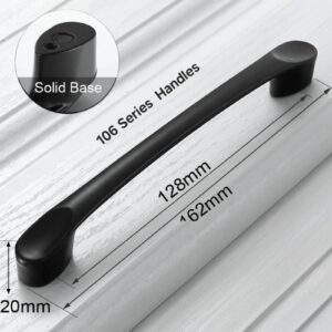 128mm black cabinet Handle