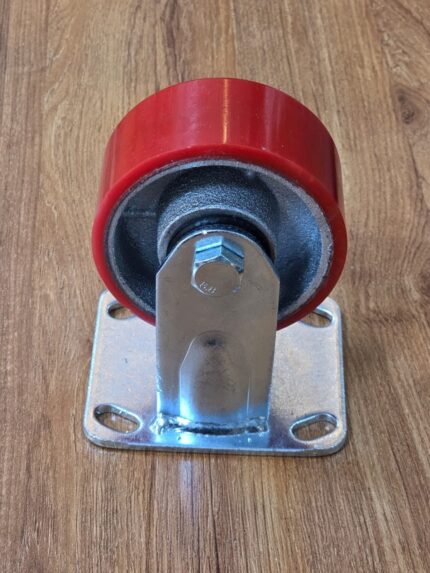 4 inch non-swivel industrial castor