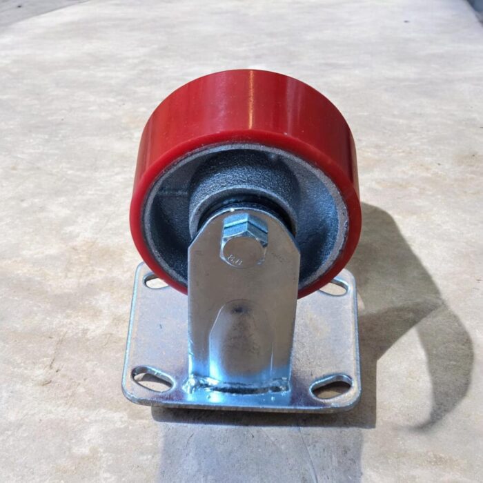5 inch non-rotating industrial castor wheel