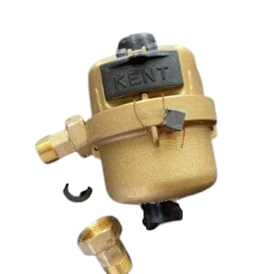 Mettalic kent water meter - 1/2 inch