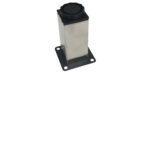 100mm steel adjustable legs