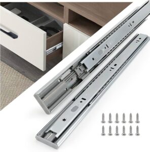 20 inch soft close drawer rail