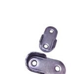 Oval pillar flange - pair