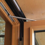 Concealed door closer
