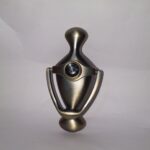 Door viewer with door knocker