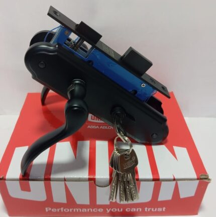 union cylinder lock f-136 black