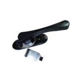 Crescent sliding window lock