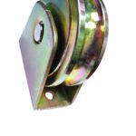 100 mm double bearing gate roller -U