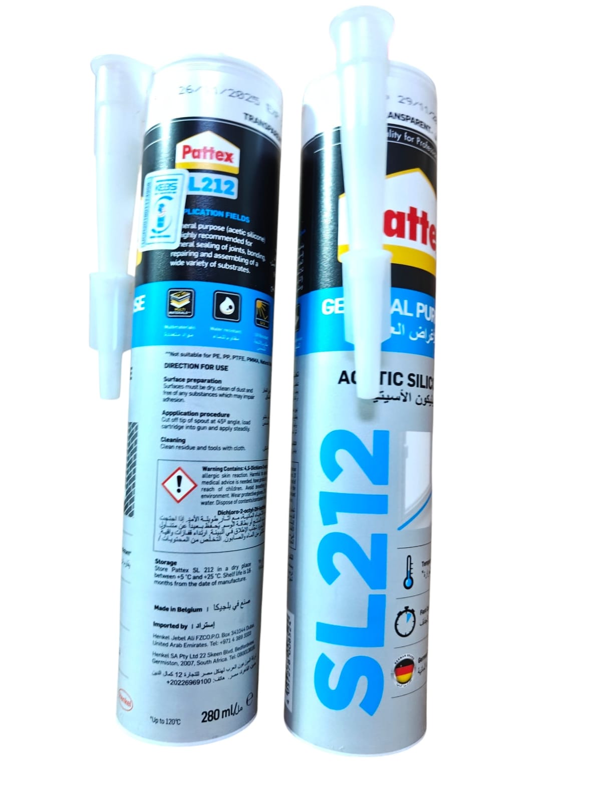 Pattex silicone sealant -sl212 Pattex silicone sealant -sl212