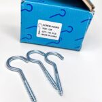 Open eye screw hook #12
