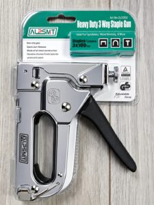 Heavy duty 3 way staple gun