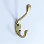 Alluminiun Gold plated coat hook