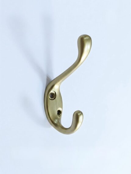 Alluminiun Gold plated coat hook