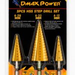 Premium 3 pc Hss drill set