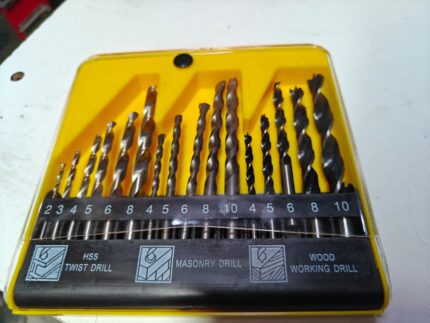 3 in 1 combination drill bit set