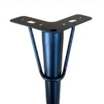 15 cm U - black furniture legs