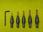 Counter sink drill bit set
