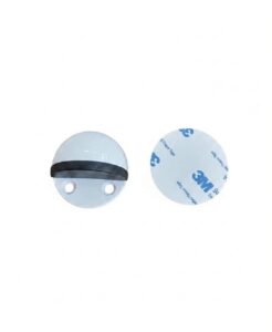 White Half moon door stopper