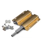 Double push to open mechanism Gold
