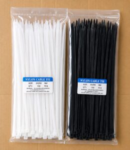 5×250mm cable ties