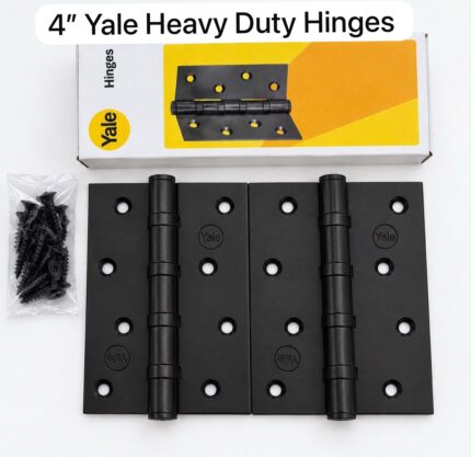 4” Yale Heavy Duty Hinges black