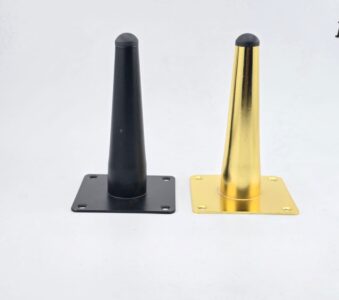12 cm Gold carrot furniture legs