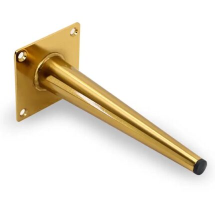 12 cm Gold carrot furniture legs