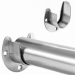 1 Inch U-Shaped Chrome Brackets