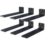 L-Shaped Heavy Duty Shelf Brackets